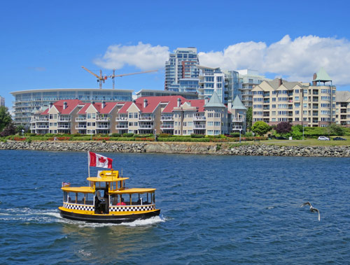 Water Taxi on Victoria Harbour