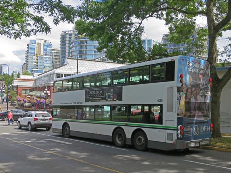 Double Decker Bus in Victoria, BC, Canada