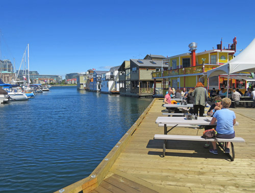 Fisherman's Wharf in Victoria BC