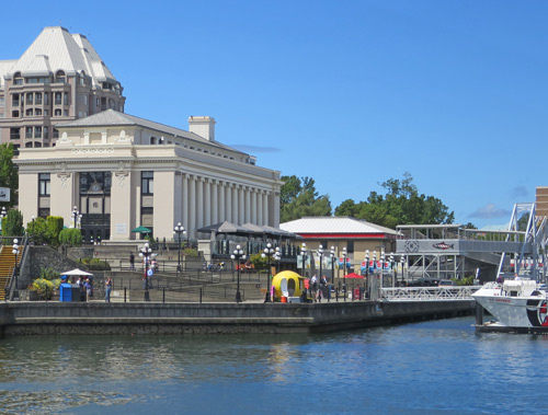 Steamship Terminal on Victoria's Inner Harbour
