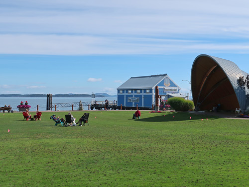 Bandshell on the Sydney Waterfront